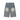 "The Way The Truth" Vintage Wash Baggy Denim Shorts